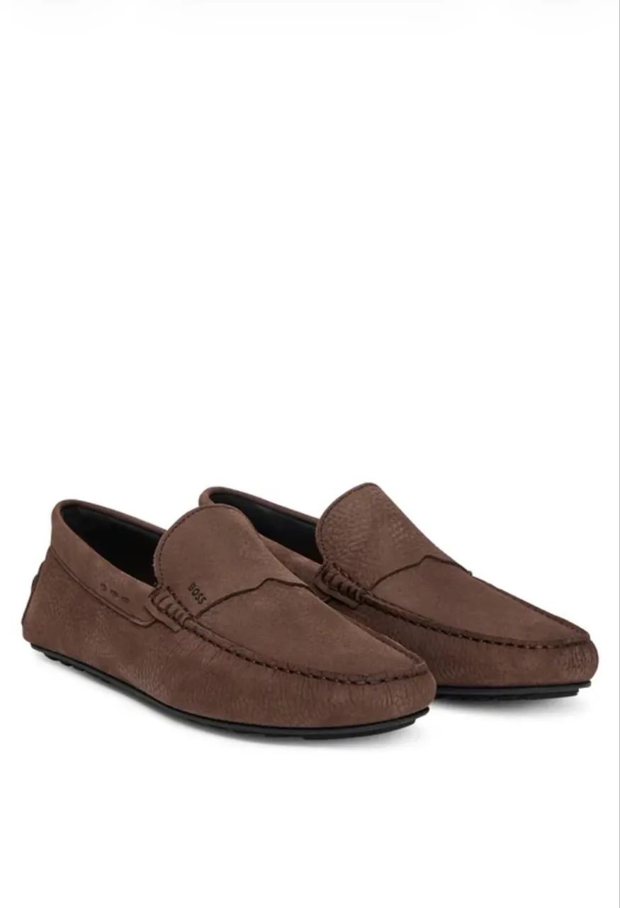 Mocassim HUGO BOSS COURO Noel Nubuck