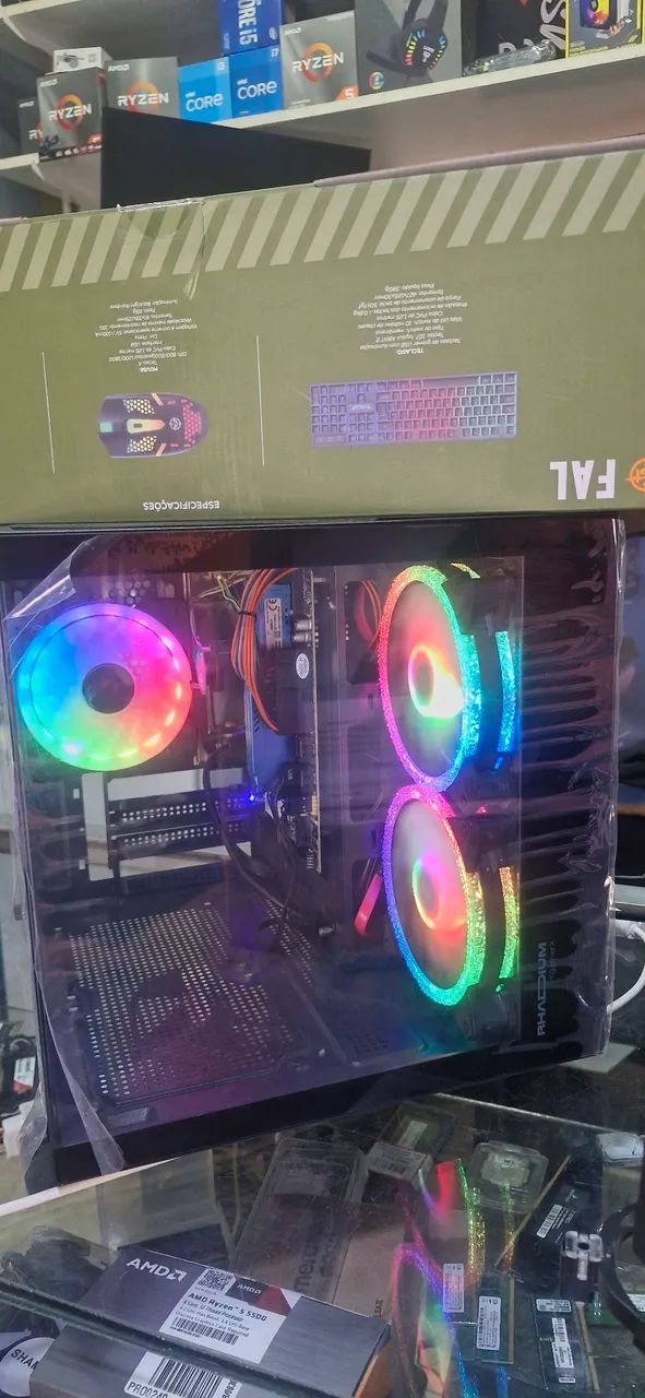 Cpu i5 8gb ram ssd 128 / teclado e mouse  - Foto 3
