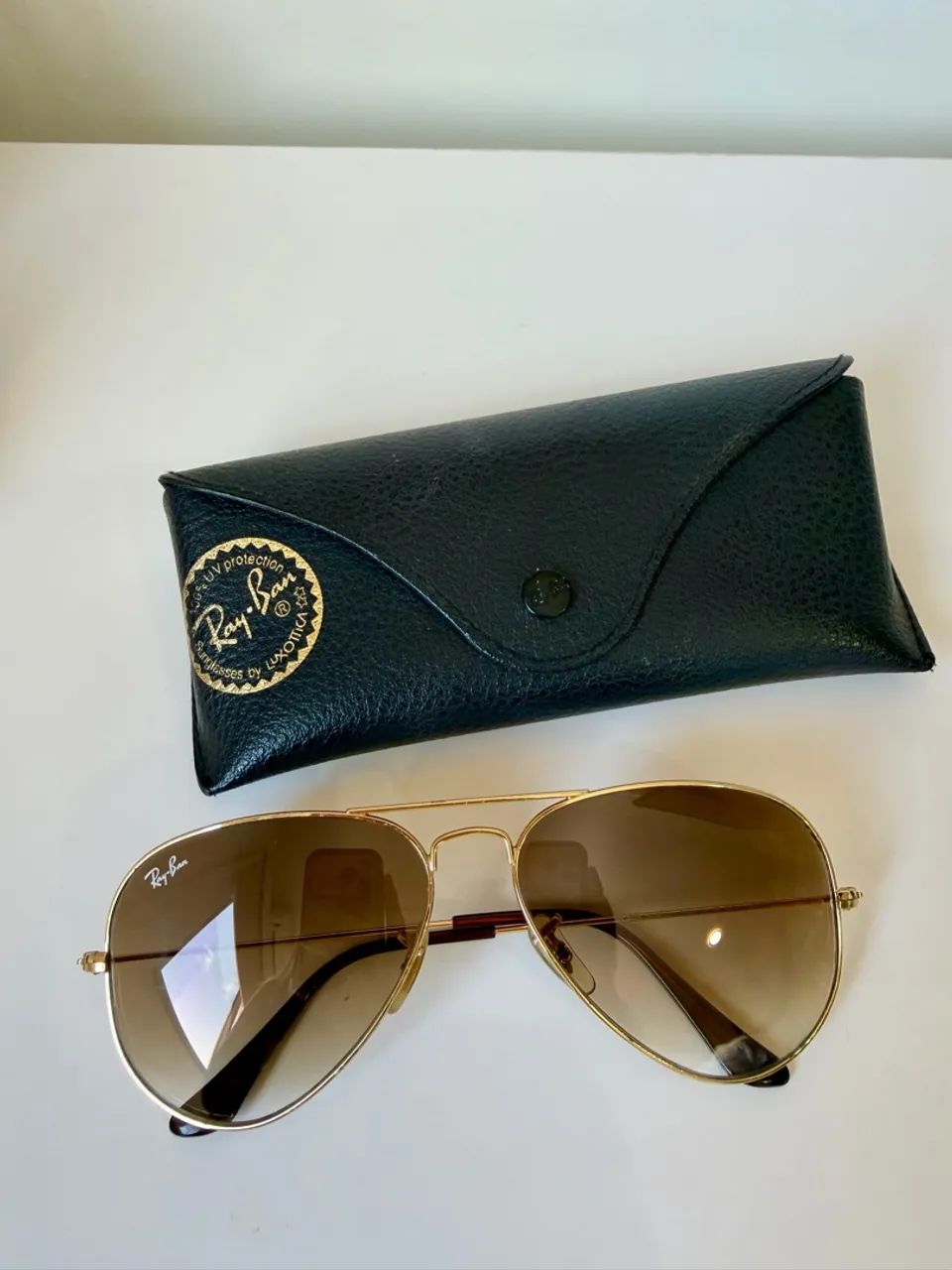 Óculos de sol ray-ban aviator 
