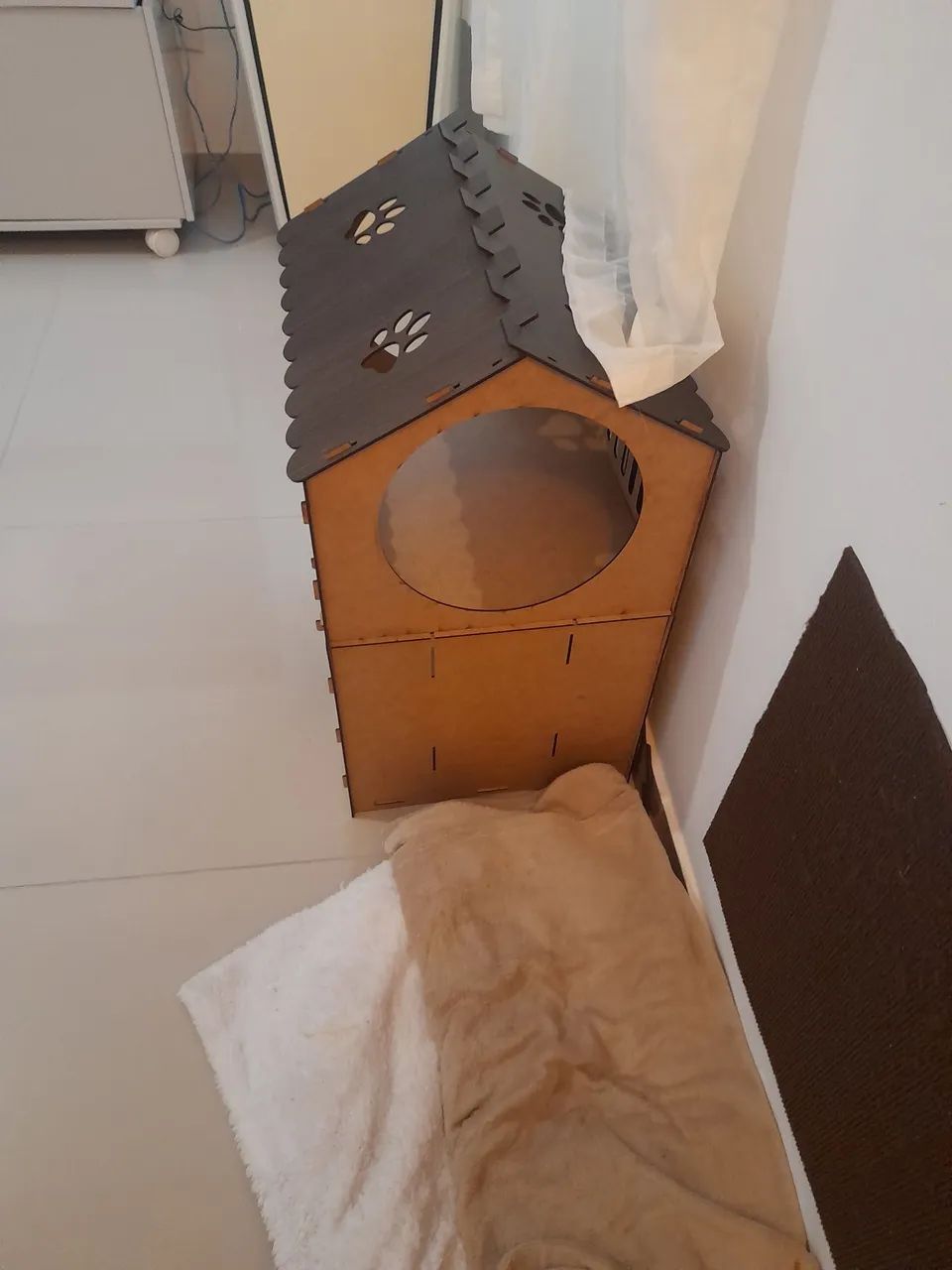 Vendo casinha gato e toca - Foto 2