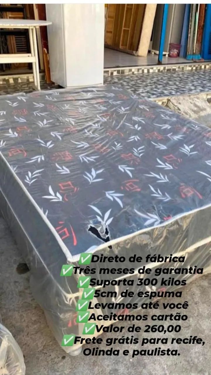 Cama box direto da fábrica 