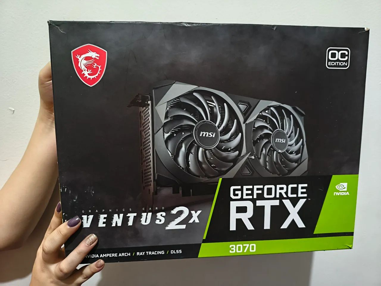 NVIDIA RTX 3070 8gb MSI