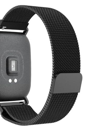 Pulseira reserva de metal Amazfit bip pronta entrega - Foto 2