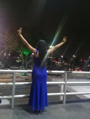 Vestido Azul Royal - Foto 2