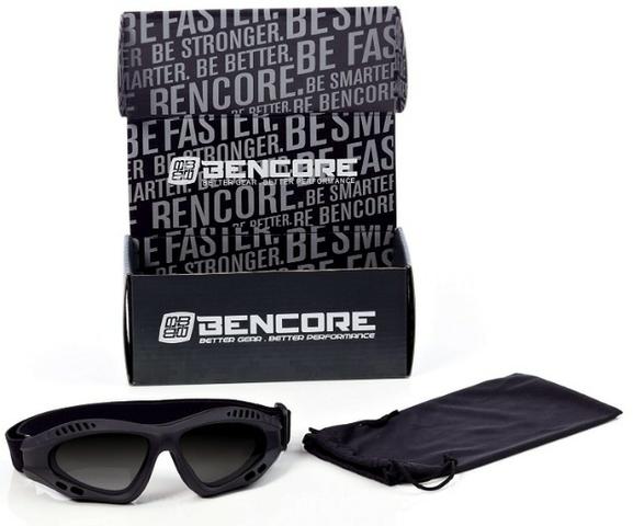 Oculos Bencore Black Ventec Tactical - Motociclista - Foto 2