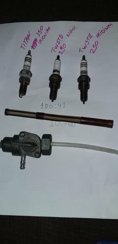 3 Vela para motos e uma torneira de combustível - Foto 5