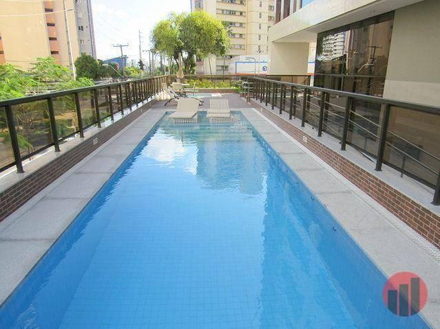 Apartamento com 3 dormitórios para alugar, 92 m² por R$ 2.100/mês - Papicu - Fortaleza/CE - Foto 3