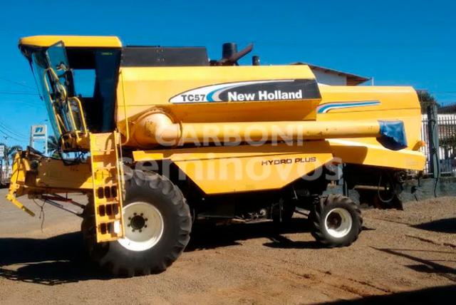New Holland NH TC57, ano 2008/2008 - Foto 2