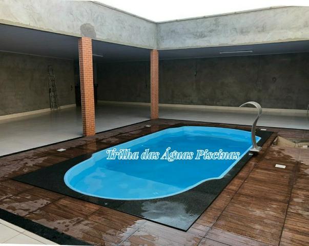 Piscina de Fibra 6x 3 Modelo Prainha - Foto 2