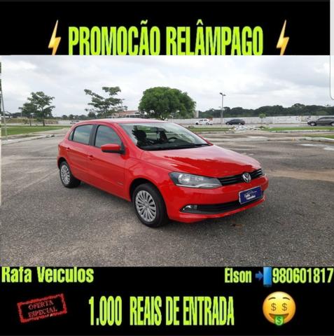 Mega promoção gol 1.0 itrend 2013 com r$ 1.000 mil de entrada