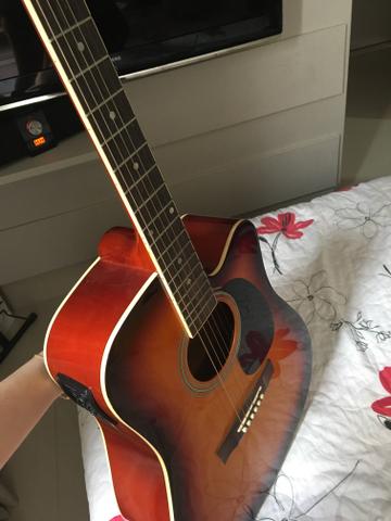 Violão cordas de aço giannini - Foto 4