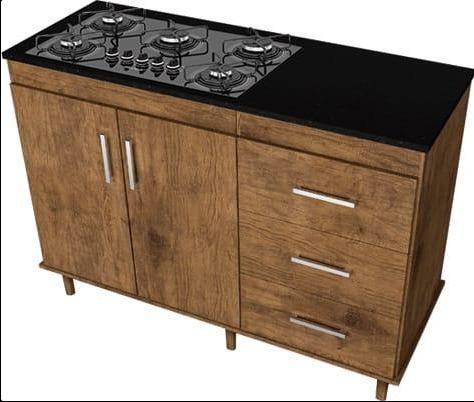Balcão cooktop 1,20 - Foto 2