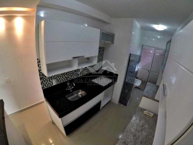 WC - Apartamento no porcelanato mais quintal privativo - ES - Foto 2