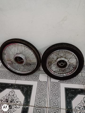 Vendo rodas da pop 110i - Foto 3
