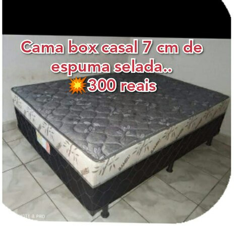 Cama box casal.hoje e dia de preços baixos - Foto 2