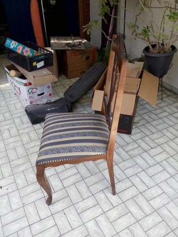 Cadeira Antiga Clássica - anos 50 - Jabaquara - Foto 2