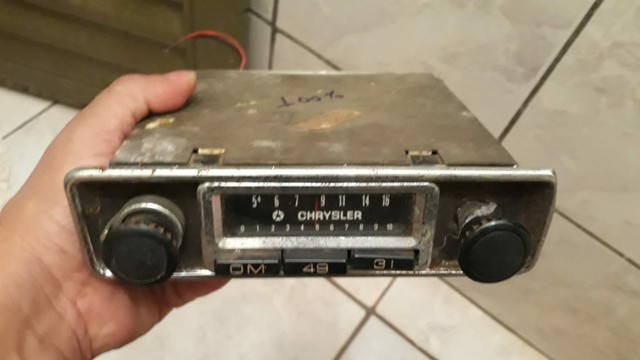 Rádio antigo Chrysler funcionando... RARIDADE!!! - Foto 2