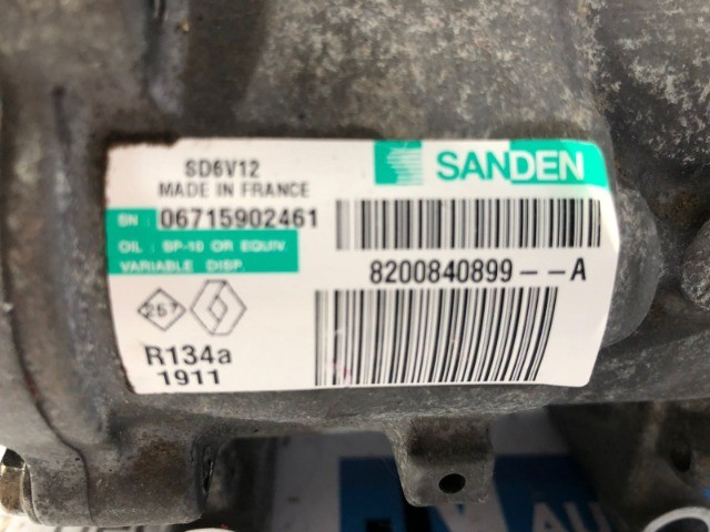 Compressor de ar condicionado renautl sandero, logan, clio  - Foto 2