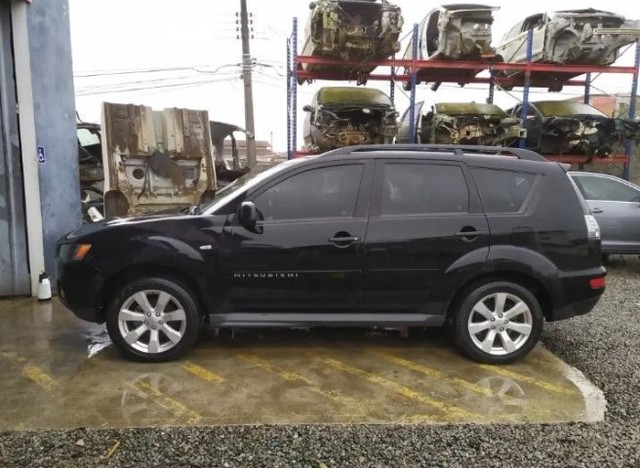 Outlander GT 3.0 V6 2011 Porta Farol Capo Motor Suspensão Cambio Mecanica Airbag Sucata