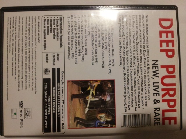 Dvd Deep Purple New, Live & Rare Volume 2 - Foto 3
