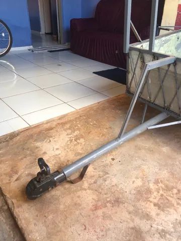 VENDO CARROCINHA REBOQUE PARA CARRO - Foto 4