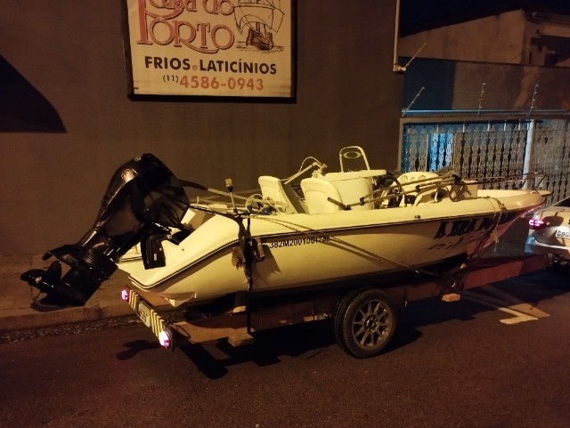 Barco Esporte/Recreio Ragge 16 Pés - Motor Evinrude 50HP Injetado 2T - Foto 6