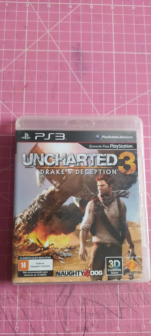 Pacote Uncharted 1 & 2 - Jogos Ps3 Psn