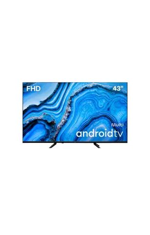 Smart Tv Multilaser "43" (TB046M), Lacrada + NF (Até 12x) 