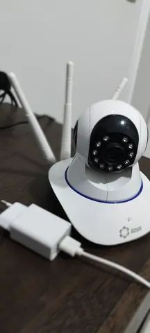 Câmera Ip 3 antenas Wifi Wireless Yoosee