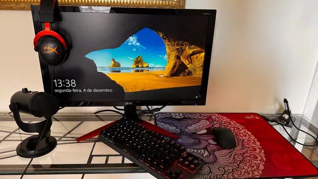 Pc Gamer Gtx 1650 Super + Perifericos e Monitor 165hz