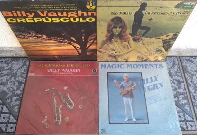 Lp's - Billy Vaughn - lote com 4 discos de vinil