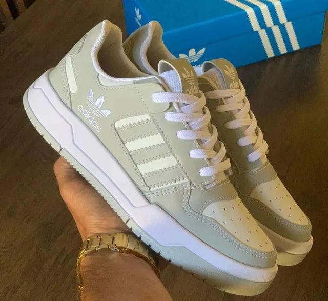 Tenis Adidas Forum Classic Cinza  - Foto 2