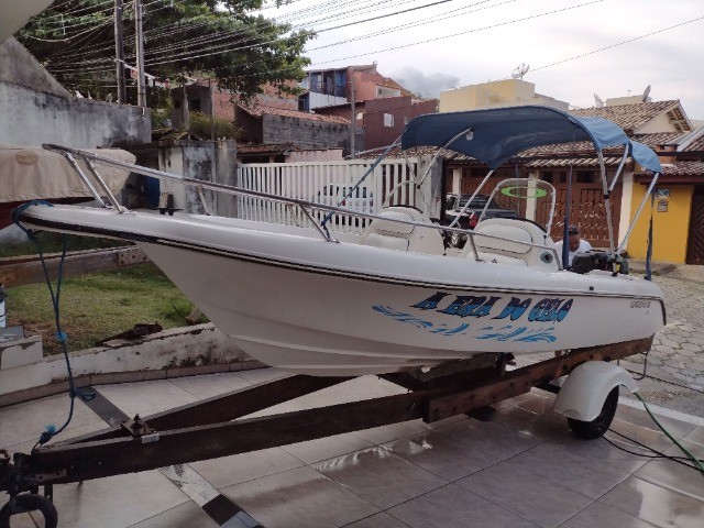 Barco Esporte/Recreio Ragge 16 Pés - Motor Evinrude 50HP Injetado 2T - Foto 2
