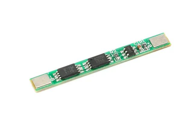 Placa BMS 1S carga e proteção 3.7v 4a p/ Bat 18650 Duplo Mos High Performance