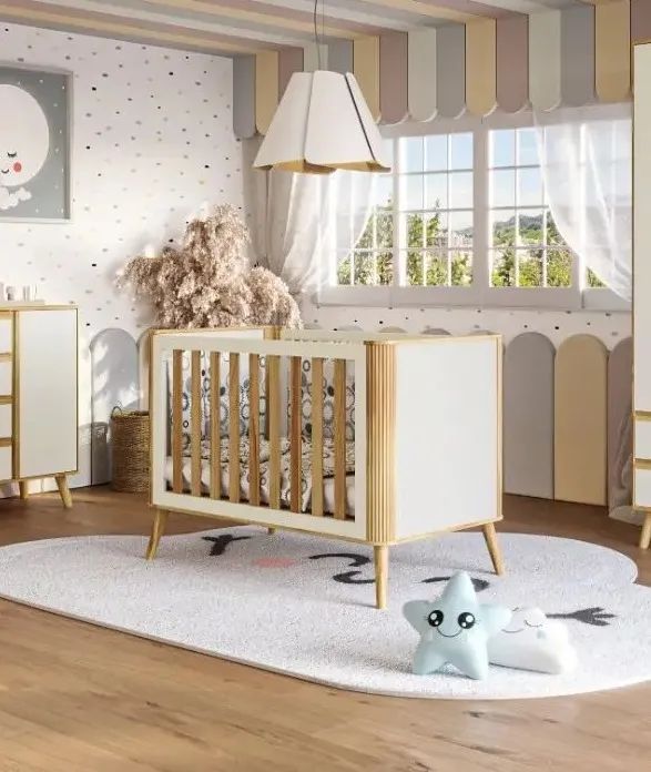 Berço Americano Evolutivo 4 em 1. Produto Novo Direto de Fábrica P/Sua Casa. - Foto 5