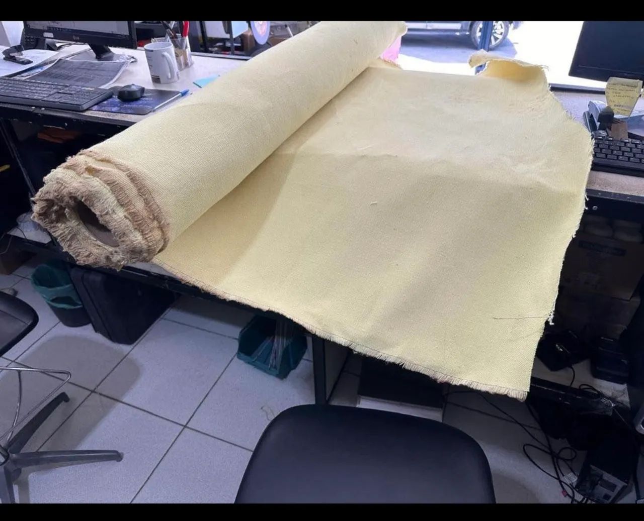 Manta alta temperatura aramida kevlar