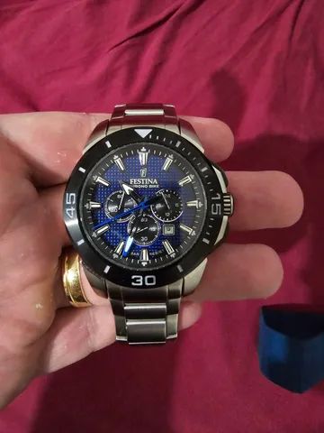 Relógio Festina Chrono Bike Masculino Aço
