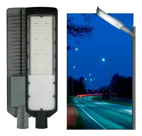 Luminária Led Para Poste 100w Iluminação Publica 6500k