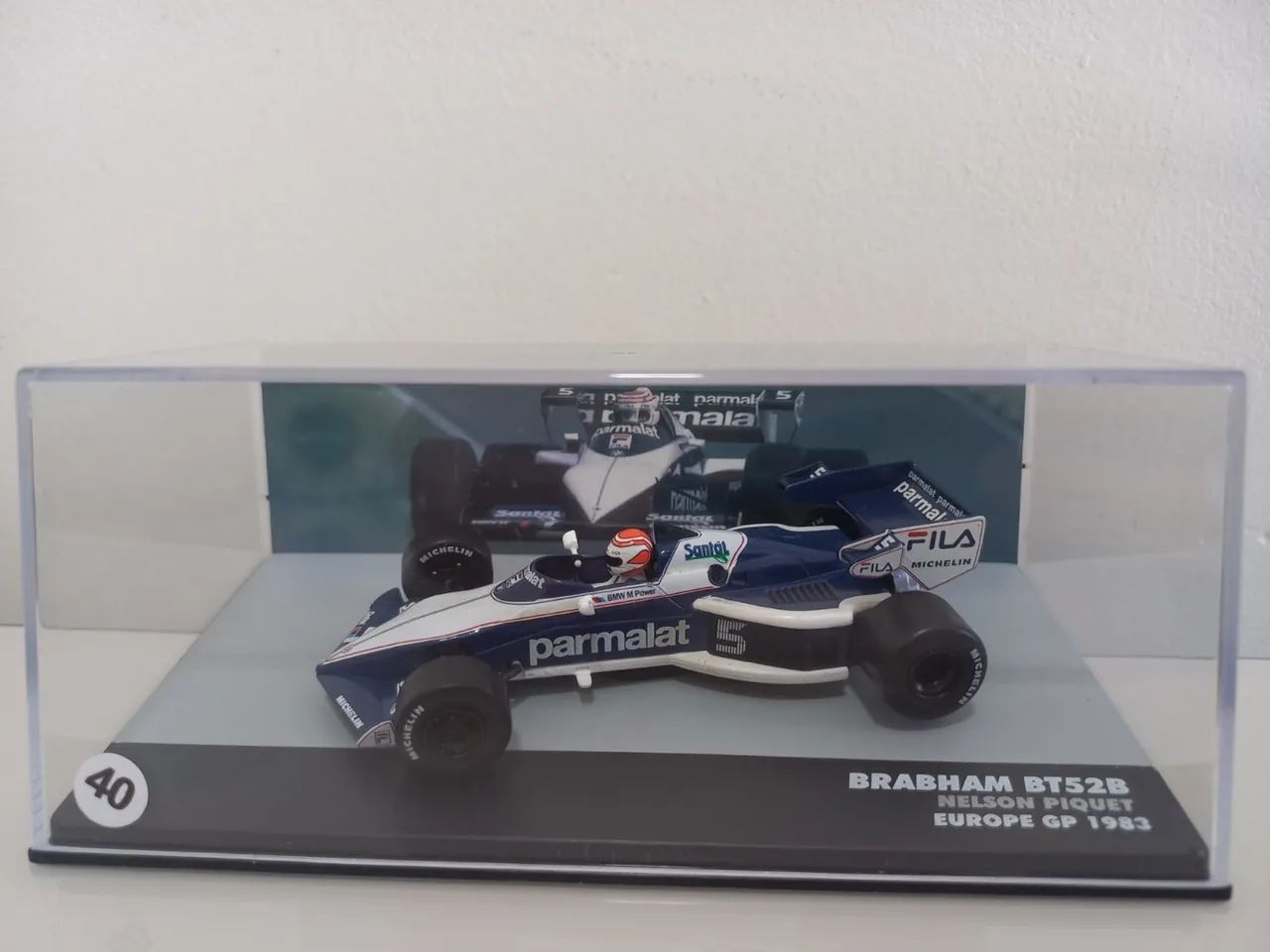 Miniatura Formula 1 Brabham BT 52B/Nelson Piquet 1983