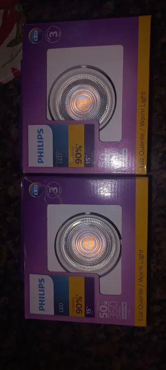 Lâmpadas led Branco quente