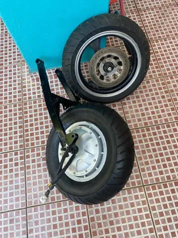 Motor eletrico completo com dianteiro e balança