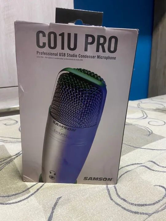 Microfone Samson C01U Pro Condensador