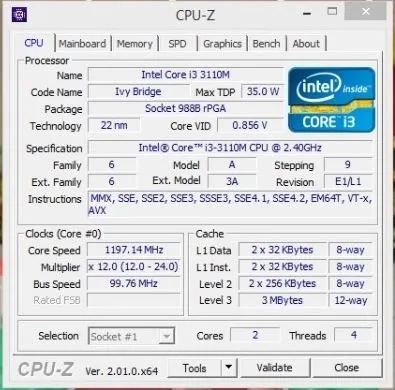 Processador Intel i3 3110M 2.4Ghz 3Mb Cache - Foto 4
