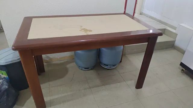 Mesa de madeira maciça retangular   - Foto 2