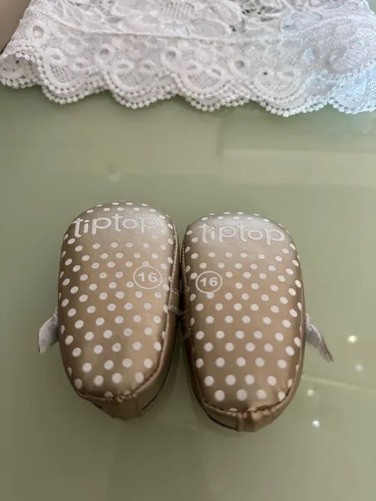 Sapatinho Tam 16 - marca TipTop - Foto 2