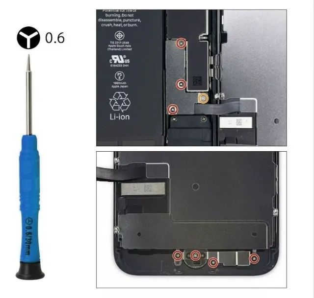 Ferramentas Kit De Reparo De Celular 21 Em 1 Para iPhone T6 Arduino Automação COD-FR70   - Foto 4