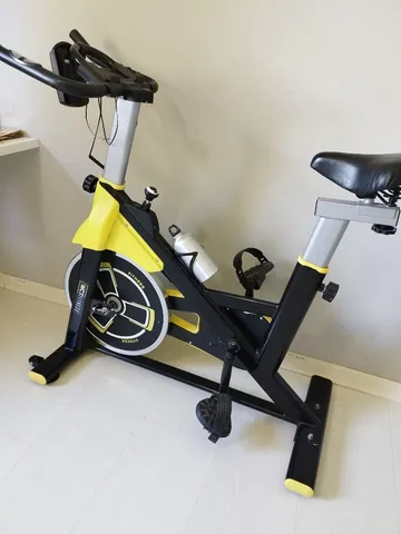 Bicicleta Ergométrica Spinning Roda Inércia 13kg Pro Yangfit