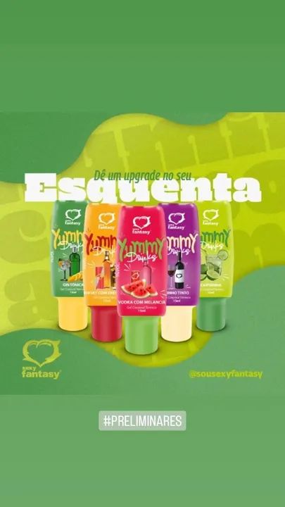 Gel térmico sabores