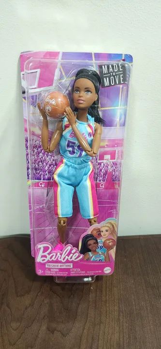 Barbie Made to Move Jogadora de Basquete Brinquedos e Jogos Iririu Joinville 1345382905 OLX