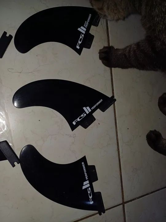 5 Quilhas Fcs 2 Performer Médium pretas originais - Foto 3